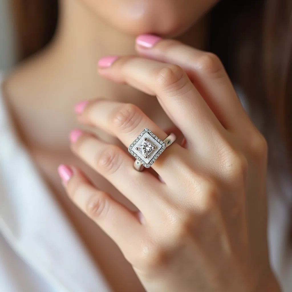 Diamond Ring For Women - Diamond Ring for Women – Timeless Sparkle and Everyday Style