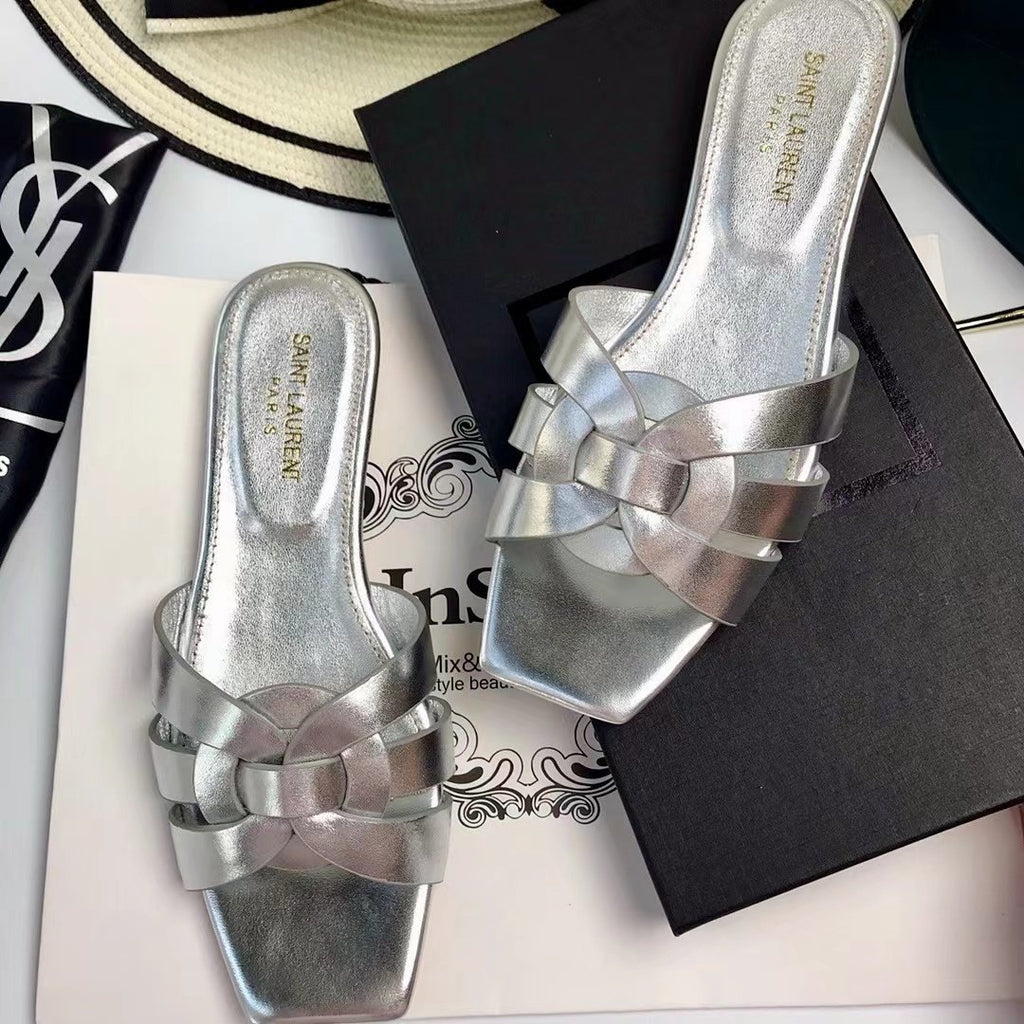 YSL Saint Laurent Nu Pieds Flat heelaaaaaaaaaaaa