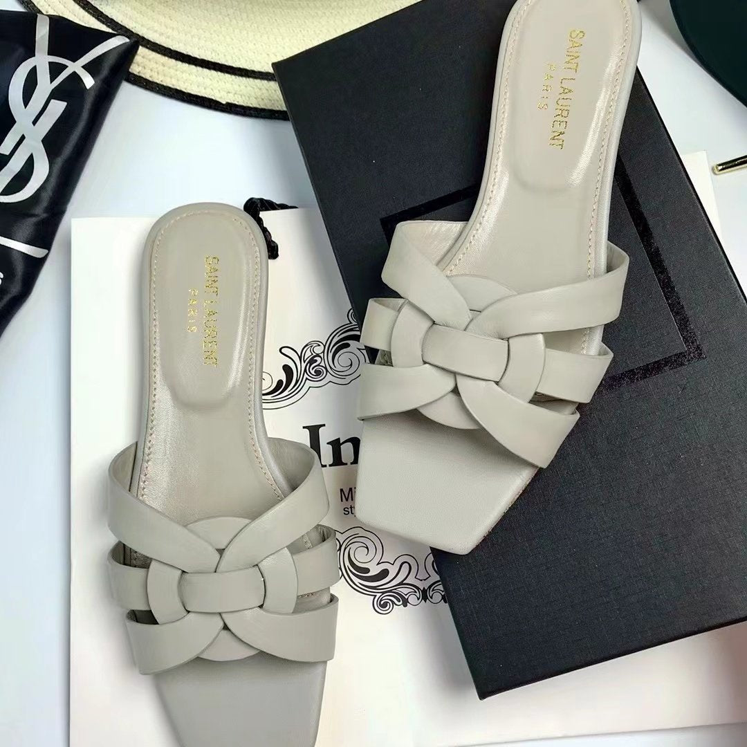 YSL Saint Laurent Nu Pieds Flat heelaaaaaaaaaaaa