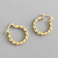 retro giro nicho diseño sentido simple pendientes salvaje oreja joyería