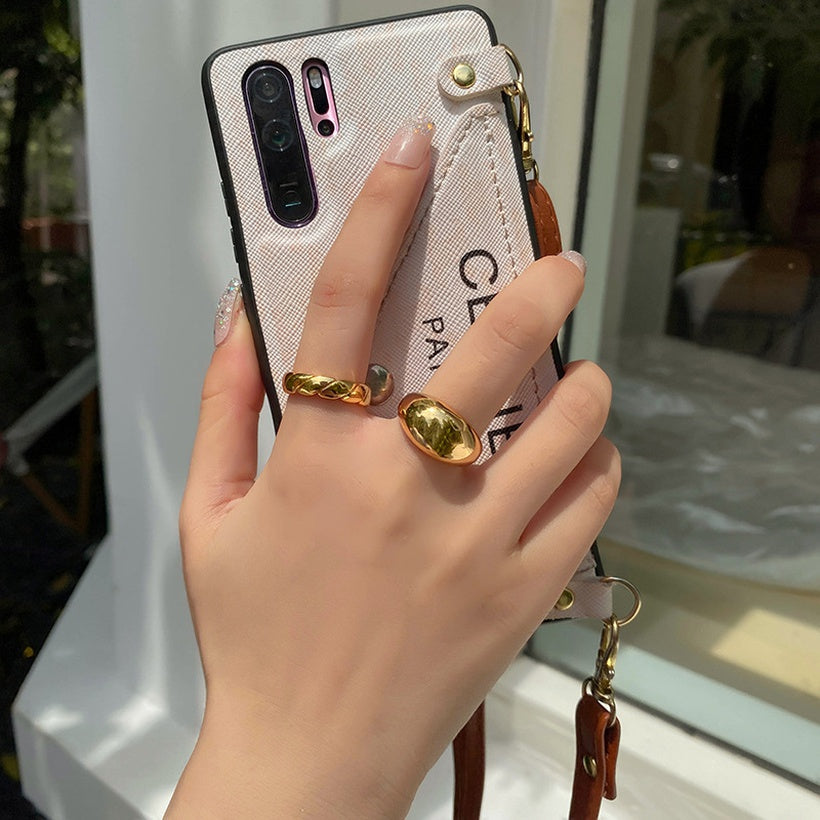 Hip Hop Retro Twist Ring Womens Simple moda Ins Cold Style Anillo de dedo índice intercambiable Temperamento Joyería de mano salvaje