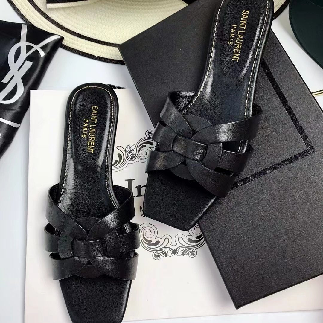 YSL Saint Laurent Nu Pieds Flat heelaaaaaaaaaaaa