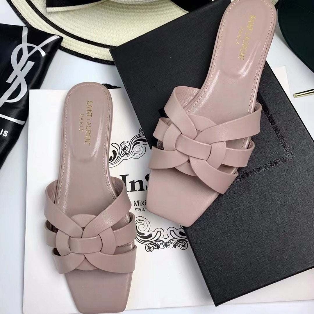 YSL Saint Laurent Nu Pieds Flat heelaaaaaaaaaaaa