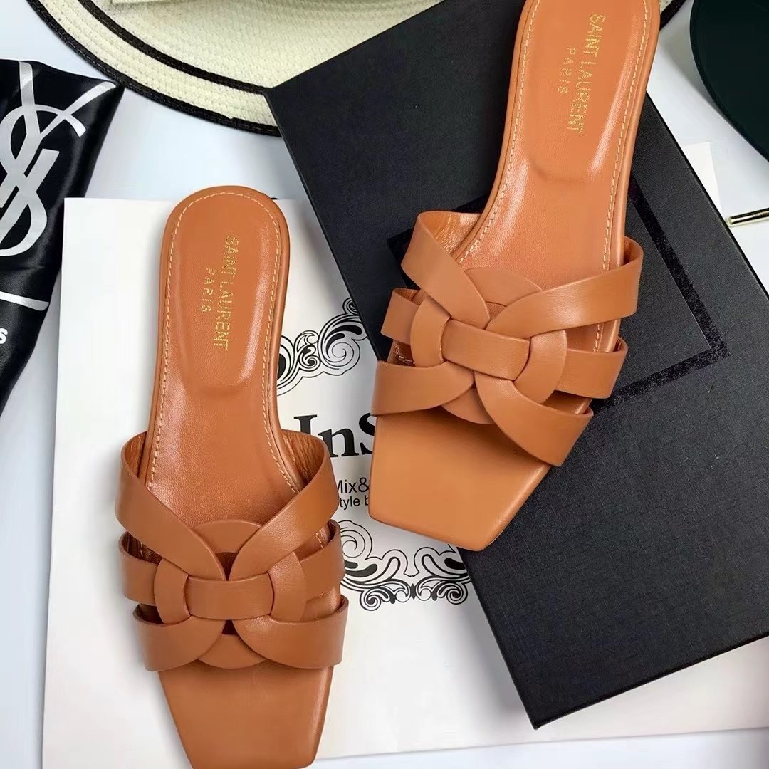 YSL Saint Laurent Nu Pieds Flat heelaaaaaaaaaaaa