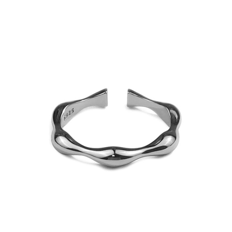 2021 nuevo anillo geométrico irregular moda anillo abierto coreano